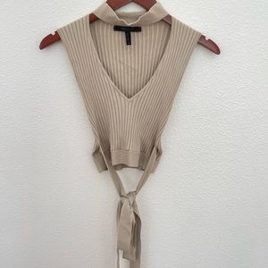 BCBG MAXAZRIA Wrap Top